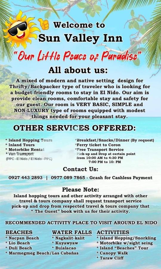 Backpackers Inn Gardenview Inn El Nido Exterior photo